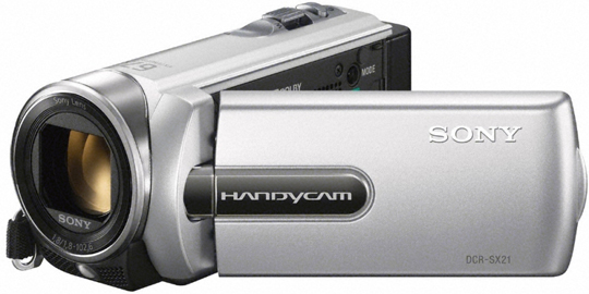 索尼推出DCR-SX21E标清数码摄像机